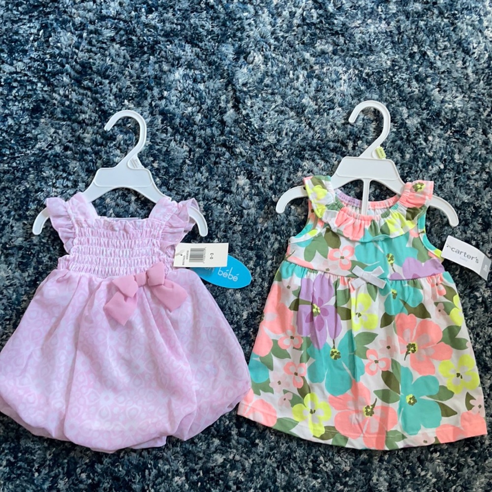 NWT 0-3M dresses